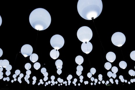 Palloncini luminosi per matrimoni