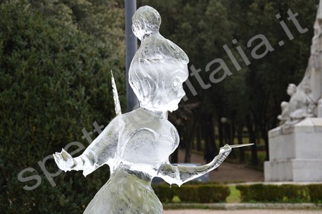 sculture di ghiaccio per eventi