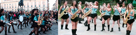 street band al femminile