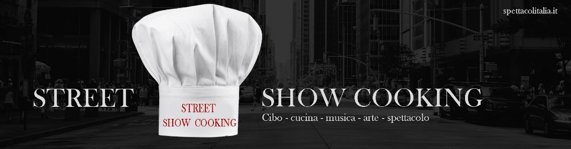 Street show cooking